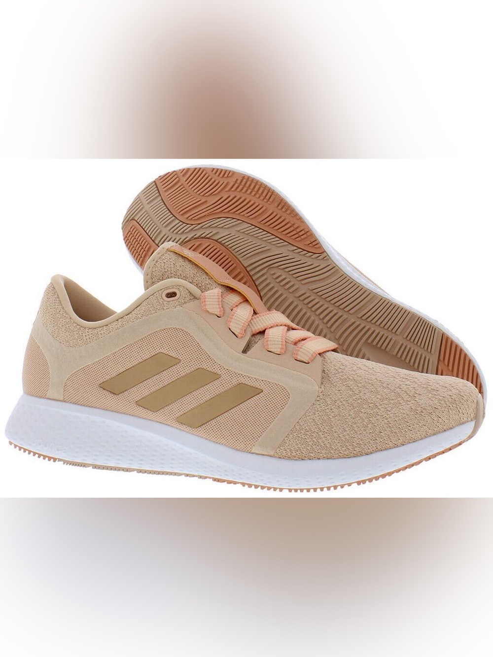Adidas Edge Lux 4 Womens Running Shoes Brown Copper Metallic 5.5